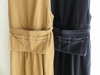 強撚ギャバエプロン付きワンピースの商品画像19