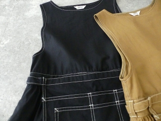 強撚ギャバエプロン付きワンピースの商品画像22