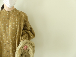 LINEN FLORAL PATTERN　フロントタックシャツの商品画像16