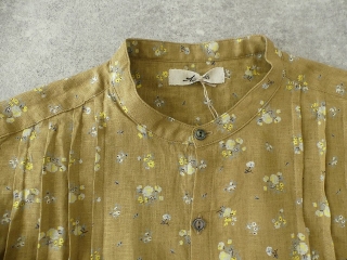 LINEN FLORAL PATTERN　フロントタックシャツの商品画像18