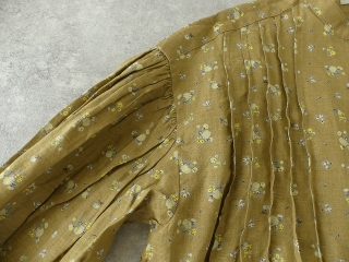 LINEN FLORAL PATTERN　フロントタックシャツの商品画像19
