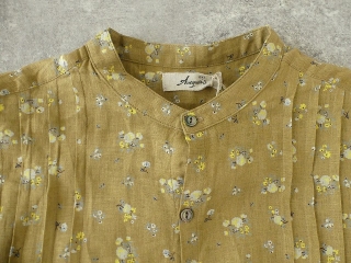 リネンフローラルパターンフロントタックシャツドレスの商品画像17