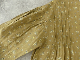 リネンフローラルパターンフロントタックシャツドレスの商品画像18