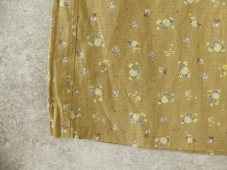 リネンフローラルパターンフロントタックシャツドレスの商品画像23