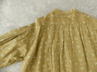 リネンフローラルパターンフロントタックシャツドレスの商品画像25