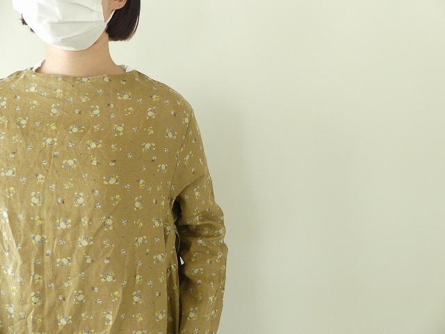 リネンフローラルパターンドレスの商品画像4