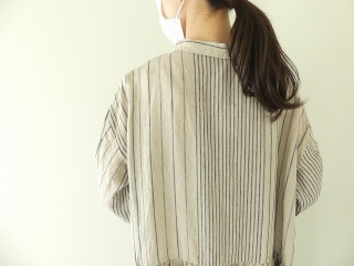 リネンランダムストライプドレス LINEN RANDOM STRIPE DRESSの商品画像15