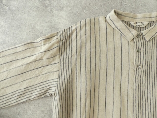 リネンランダムストライプドレス LINEN RANDOM STRIPE DRESSの商品画像19