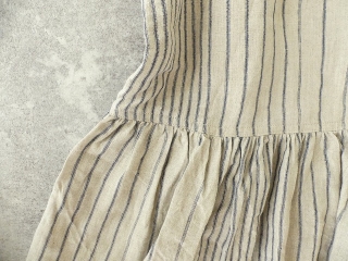 リネンランダムストライプドレス LINEN RANDOM STRIPE DRESSの商品画像21