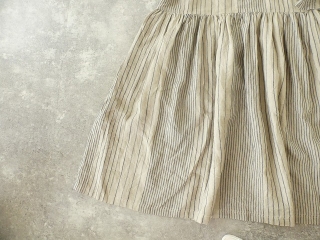 リネンランダムストライプドレス LINEN RANDOM STRIPE DRESSの商品画像23