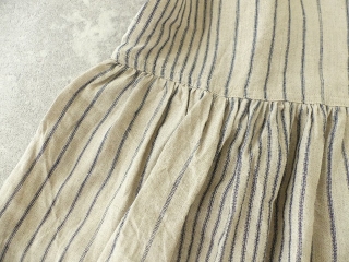 リネンランダムストライプドレス LINEN RANDOM STRIPE DRESSの商品画像24