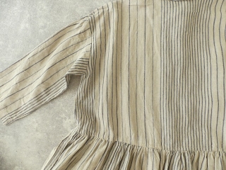 リネンランダムストライプドレス LINEN RANDOM STRIPE DRESSの商品画像27