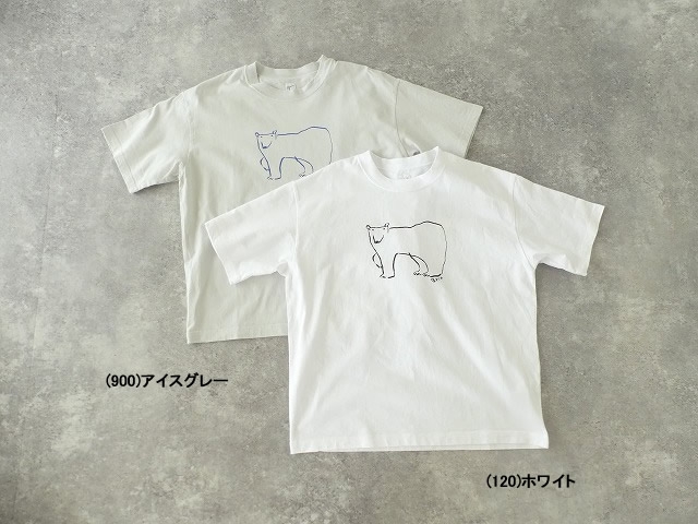 エーゲ海 シロクマプリントTシャツの商品画像3
