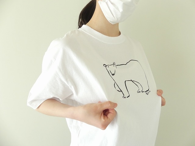 エーゲ海 シロクマプリントTシャツの商品画像6