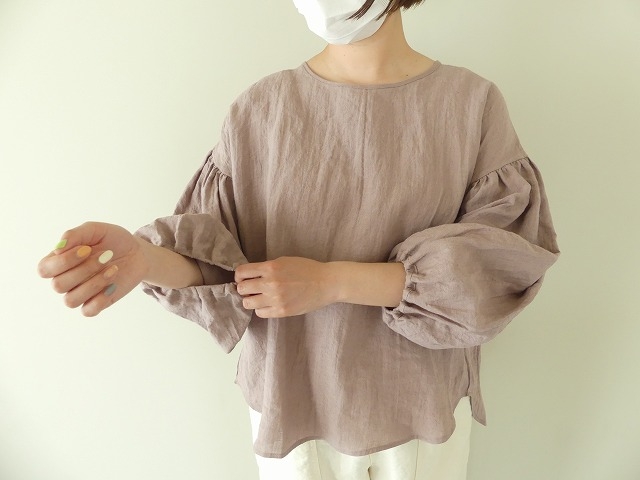 リネンバルーン袖ブラウスの商品画像8