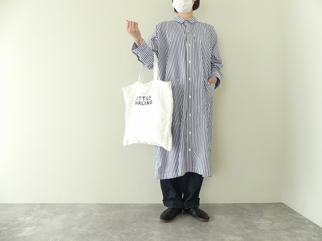 ストライプワイドシャツワンピースの商品画像3