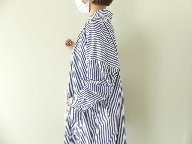 ストライプワイドシャツワンピースの商品画像7