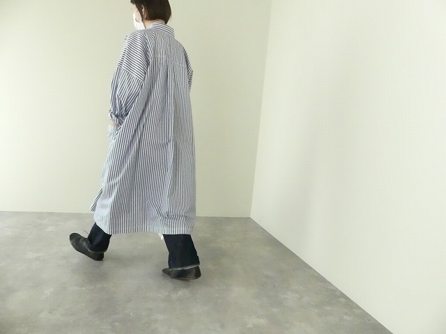 ストライプワイドシャツワンピースの商品画像8