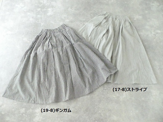 コットンリネンギャザースカートの商品画像11
