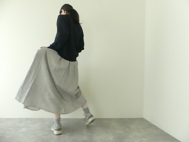 コットンリネンギャザースカートの商品画像7