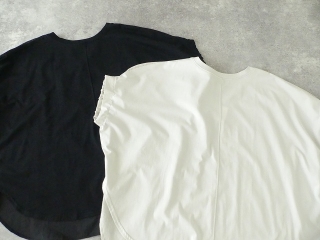 天竺×布帛半袖ロングプルオーバーの商品画像18