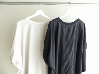 天竺×布帛半袖ロングプルオーバーの商品画像26