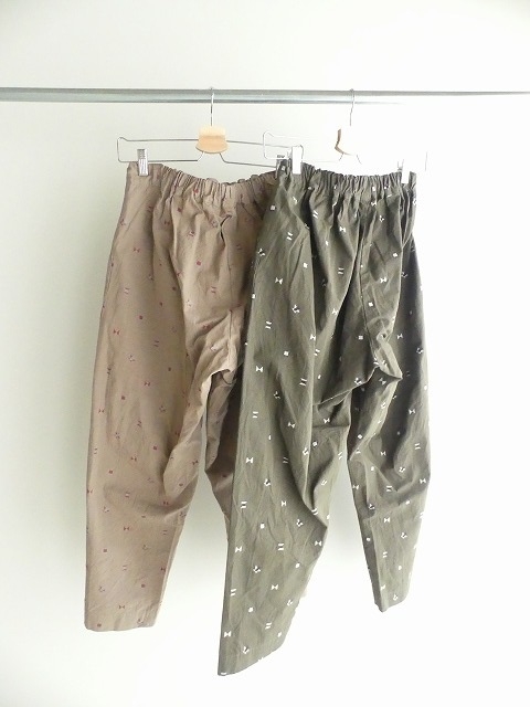 カットジャガードバックギャザーパンツの商品画像12