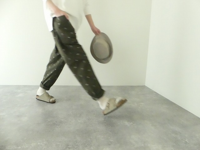 カットジャガードバックギャザーパンツの商品画像6