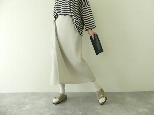cotton wrap skirtの商品画像4