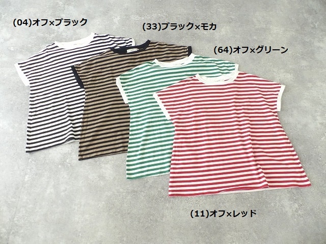 クラシック天竺ボーダーミナミボーダーTシャツの商品画像11
