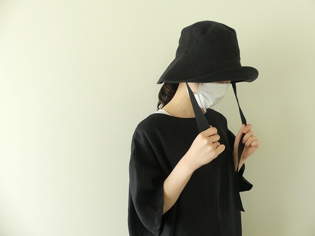 evam eva(エヴァムエヴァ) linen strap hat(E231G121) | SPACE MOO