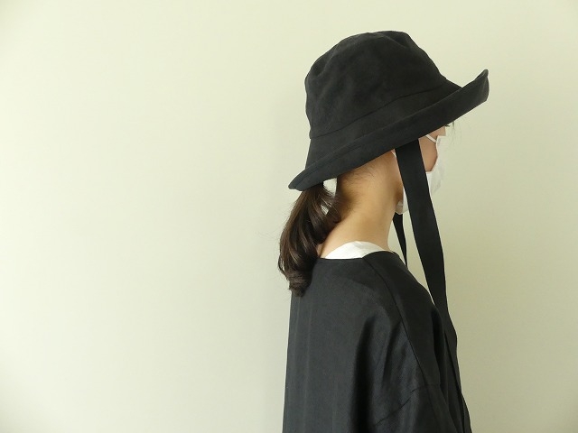 evam eva(エヴァムエヴァ) linen strap hat(E231G121) | SPACE MOO