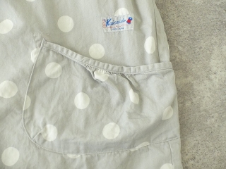Girls　白とグレーの水玉 スタンドシャツの商品画像28