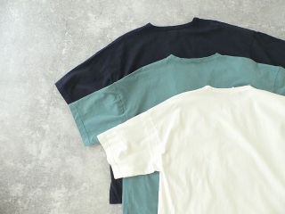 ハイゲージ天竺タイプライター切替5分袖Tシャツの商品画像19