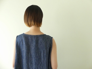 リネンデニム切替ワンピースの商品画像15
