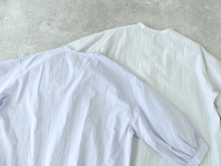 先染めタイプライター7分袖スタンドシャツの商品画像27