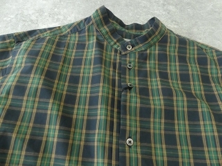 ダークチェックのロングポケットシャツの商品画像18