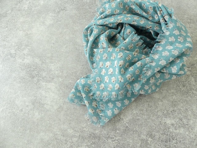 SMOKY BURNET GAUZE SHAWLの商品画像3