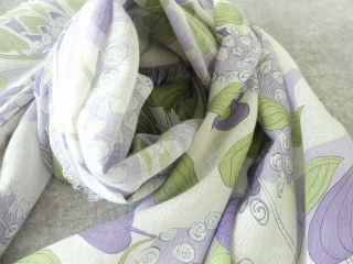 BOTANICAL MOTIF GAUZE SHAWLの商品画像19