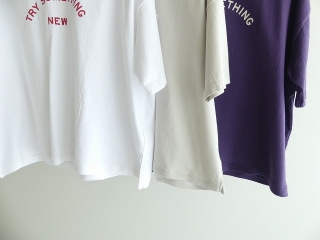 天竺ワイドロゴプルオーバー TRY SOMETHING NEWの商品画像15