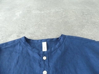 40/1フレンチリネンキャンバススリーブレスビッグシャツワンピースの商品画像19