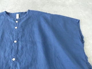 40/1フレンチリネンキャンバススリーブレスビッグシャツワンピースの商品画像20