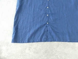 40/1フレンチリネンキャンバススリーブレスビッグシャツワンピースの商品画像23