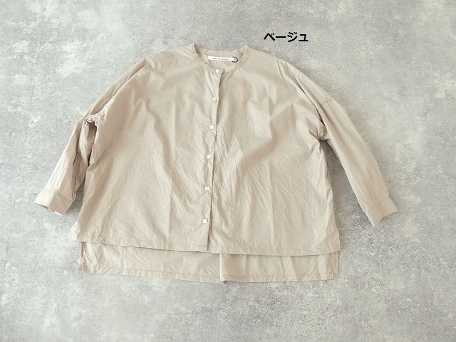 80タイプライターノーカラーワイドシャツの商品画像10