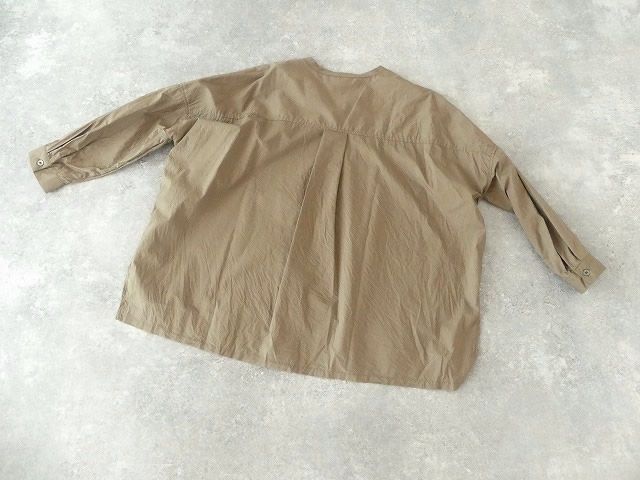 80タイプライターノーカラーワイドシャツの商品画像9