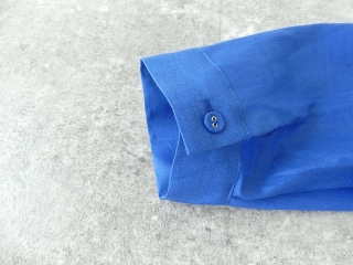 チンツ加工光沢リネンビッグブラウスの商品画像27