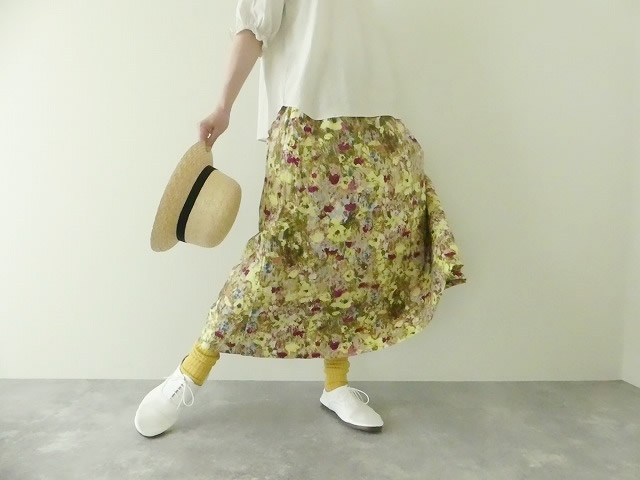 ペインティングフラワースカートの商品画像6