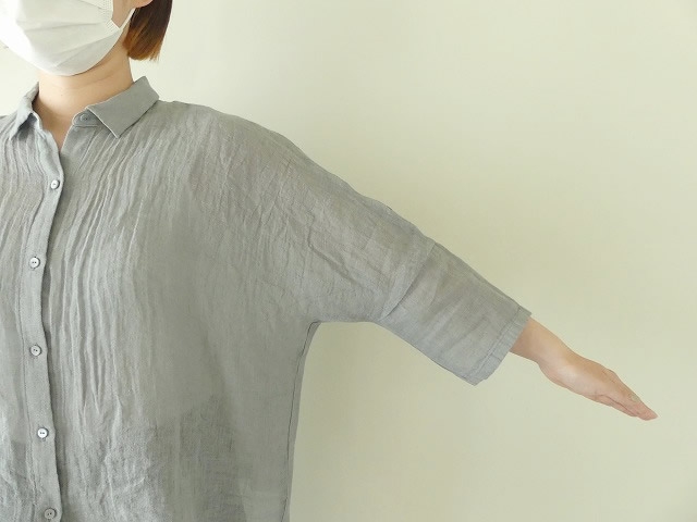 linen dolman shirtの商品画像5