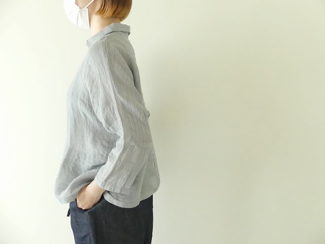 linen dolman shirtの商品画像8