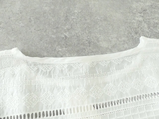 prit(プリット) サイロプレミアム天竺×刺繍レース切り替えワイドプルオーバーの商品画像38